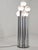 Mid-Century Modern Space Age Floor Lamp in Chromed Metal and Murano Glass by Goffredo Reggiani, Italy, 1970s For Sale - Image 3 of 16