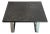 1970s Swabian Oil Shale & Chrome Coffee Table | 10" Ammonite Fossil | Original West German Provenance For Sale