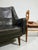 Black Leather Lounge Chairs attributed to Ib Kofod-Larsen, Denmark, 1960s, Set of 2 For Sale - Image 13 of 17