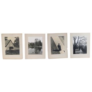 Mid-Century Large Black & White Photos - Set of 4 For Sale