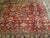 Vintage Persian Mahal Sultanabad Rug, Hand-Knotted Wool, Geometric Pattern, Red & Blue, 9x13 For Sale - Image 9 of 11