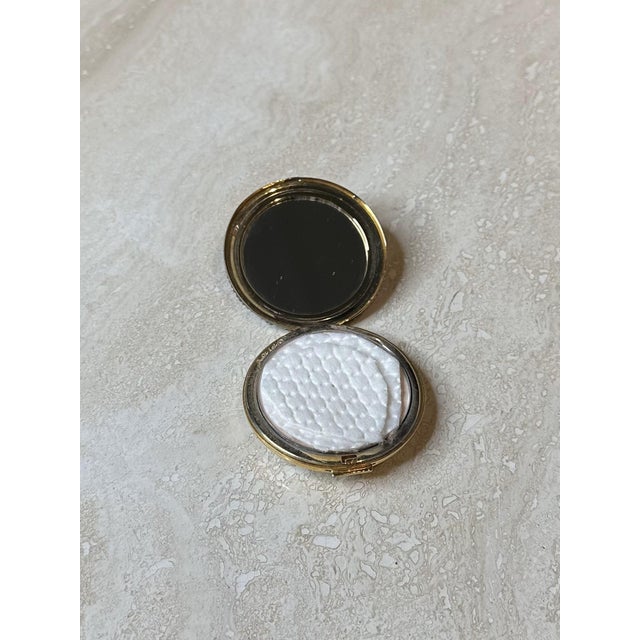 Mid-Century Modern Vintage Judith Leiber Bedazzled Compact Mirror For Sale - Image 3 of 11