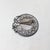 1950s Vintage Signed Napier Ad Piece Silvertone "Golden Time" Sundial Brooch, 1954 For Sale - Image 5 of 10