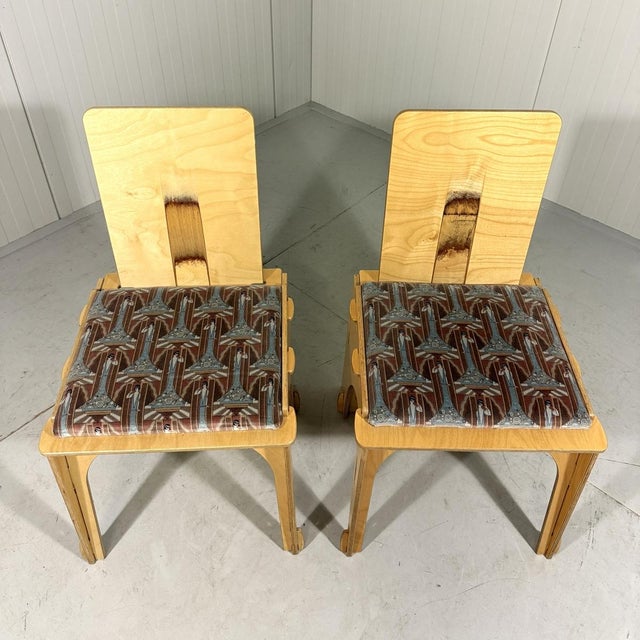 Assembled Chairs by Dietmar Brodt for Loreleydesign, Germany, 1990s, Set of 2 For Sale - Image 11 of 18
