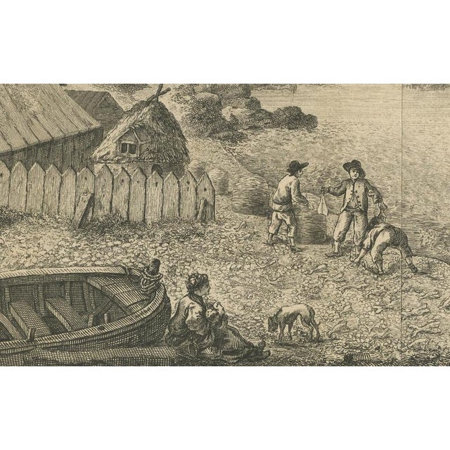 View of the Harbor of St Pierre, 1800s, Paper For Sale - Image 4 of 10