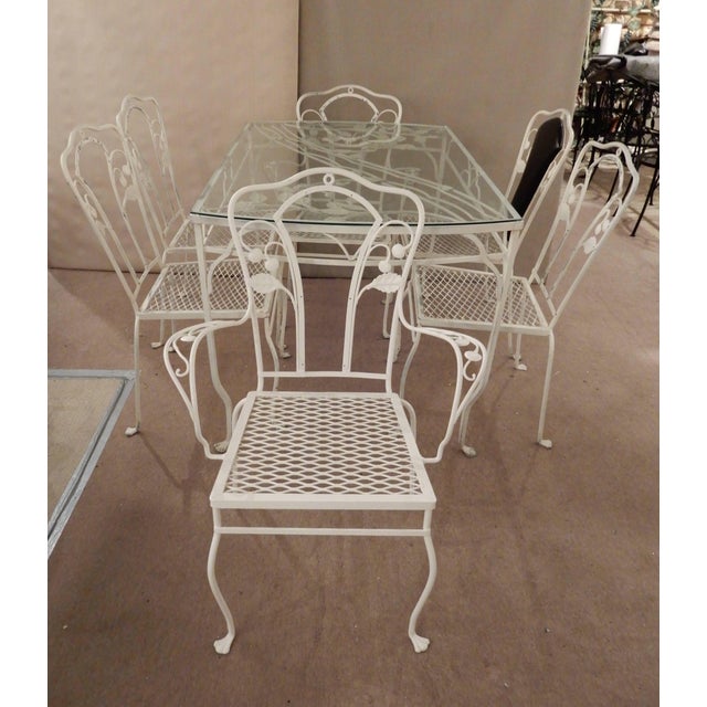 Salterini Wrought Iron Dining Set | Chairish