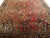 Red Antique Persian Sarouk Area Rug, Handwoven All-Over Floral Pattern, Red & Navy, 4’ X 5’ For Sale - Image 8 of 10