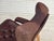 Scandinavian Adjustable Armchair in Furniture Leather and Bentwood, 1970s For Sale - Image 4 of 18