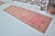 Turkish Soft Pink Vintage Runner Rug For Sale - Image 3 of 10