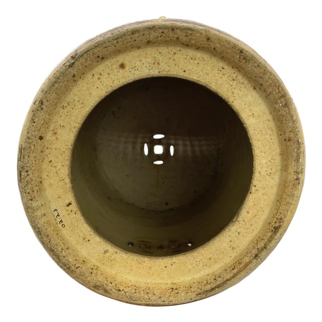 Circa 1880 Chinese Export Porcelain Canton Famille Rose Medallion Garden Seat For Sale - Image 10 of 13