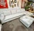 Pottery Barn “Big Sur” Dove Gray Sectional Sofa With Ottoman For Sale In Las Vegas - Image 6 of 8