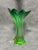 Glass Green Uranium and Murano Glass Vase, 1960s For Sale - Image 7 of 7