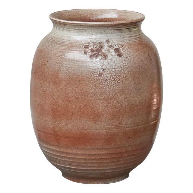 Vase by Willem Visser for Sphinx Maastricht, Netherlands, Mid-Century, 1940s For Sale