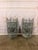 Army Green Pair of Gothic Revival Metal Iron Dragon Sconces For Sale - Image 8 of 12