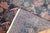 Persian Antique Zabihi Collection Tribal Persian Worn Small Square Rug - 4'6" x 5'7" For Sale - Image 3 of 4