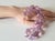 Natural Bolivian Carved Ametrine Beaded Necklace With 14k Gold Clasp For Sale - Image 10 of 11