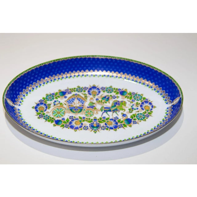 Vintage Steinbock Austrian Enameled Oval Dish For Sale - Image 13 of 13