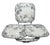Vintage 222 Fifth Adelaide Toile Print Dinner Plates For Sale - Image 10 of 11