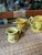 1970s 1970s Set of 4 Ceramic Americana Measuring Cups With Eagle Accents For Sale - Image 5 of 5