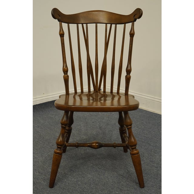 Temple Stuart Rockingham Solid Hard Rock Maple Fiddleback Dining Side