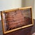 Brown Vintage Bamboo Decorative Tray For Sale - Image 8 of 11