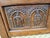 2000 - 2009 Antique 19th Century Victorian Carved Oak Settle For Sale - Image 5 of 11