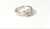 Late 20th Century Size 7 14K White Gold Diamond Floral Ring For Sale - Image 4 of 5