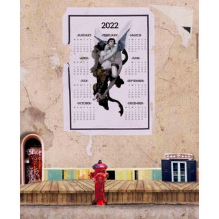 Chiara Santoro, Figurative Composition, Signed Edition of 10, 2022, Digital Print For Sale