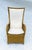 Contemporary Lloyd Flanders Wicker Patio High Back Chair, no makers mark ,wicker in very good condition, cushion is worn ....