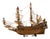 Large Model of the Ship La Couronne French Vessel, 1636 For Sale
