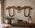 19th Century Hand Hewn Double Ox Yoke With Original Bentwood Bows & Hand Forged Iron Hardware For Sale - Image 12 of 12