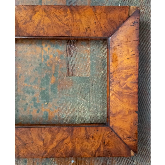 Rustic European 18th Century European Burlwood Walnut Painting Picture Frame For Sale - Image 3 of 11