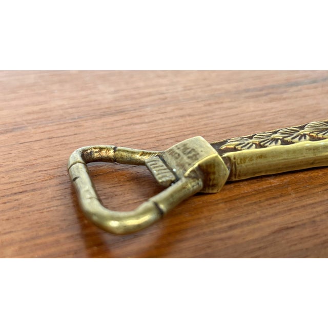Mid-Century Modern Brass Bottle Opener, 1950s For Sale - Image 6 of 11