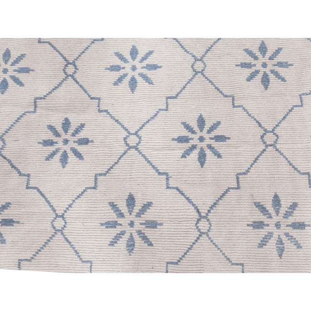 Modern Moroccan Hand-Knotted Wool Rug by Doris Leslie Blau For Sale - Image 4 of 9
