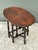Wood Vintage English Gate Leg Side Table For Sale - Image 7 of 12