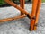 Vintage 54” Split Bamboo Hall Bench With Woven Cane Ends For Sale In Naples, FL - Image 6 of 12