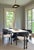 Wood Conan 71" Long Black Dining Table Set for 6 with Black and White Chairs For Sale - Image 7 of 7