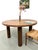 Constructivist Round Table in Walnut, 1950s For Sale - Image 13 of 18