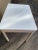 White White Enamel Kitchen Table For Sale - Image 8 of 9