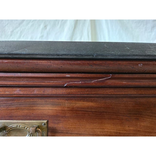 Late 1800s Louis Philippe Mahogany Buffet With Secretary For Sale - Image 11 of 12