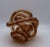 Glass 4 inch Gold Glass Knot Sculpture For Sale - Image 7 of 11