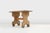 Rustic Low Stool in Painted Wood, France, 1900 For Sale - Image 9 of 12