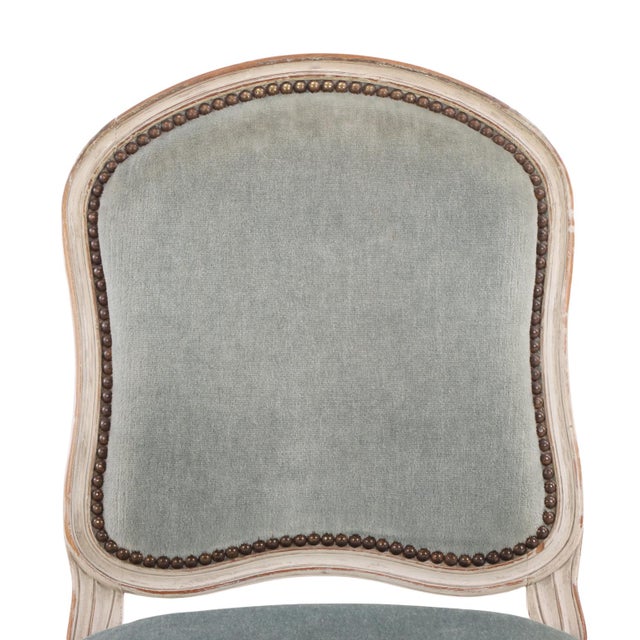 Set of 8 French Louis XV Style Painted Side Chairs, C. 1910 For Sale In Philadelphia - Image 6 of 7