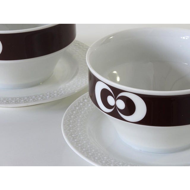 Vintage Porcelain Set from Scherzer Bavaria, Germany, 1970s, Set of 5 For Sale - Image 16 of 18