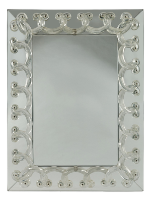 Rinceaux Mirror from Cristal Lalique, 1950