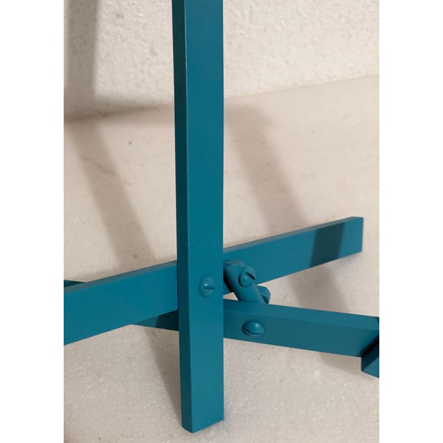 Larry Mohr, Bars II Sketch Painted Abstract Expressionist Geometric Sculpture Larry Mohr, 1982 For Sale - Image 12 of 18