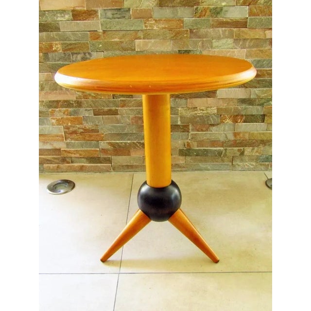 French Sputnik Side Table, 1960s For Sale - Image 6 of 17