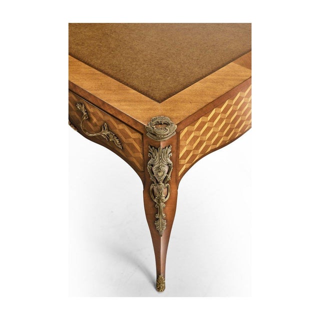 French Parquetry Writing Desk For Sale In Greensboro - Image 6 of 8