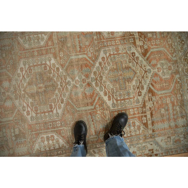 :: Double oversized center medallion with end finials in pomegranate stylized cross view with interior germinating...