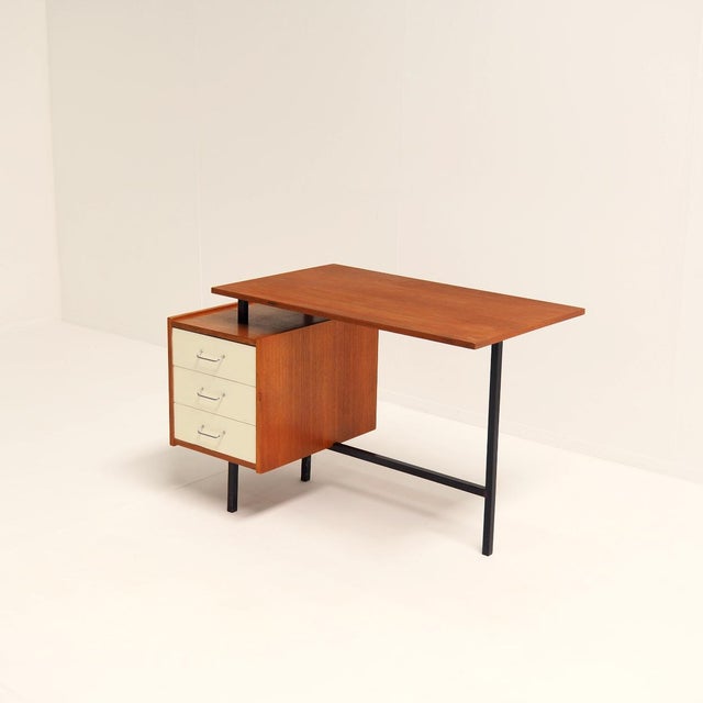 1950s Mid-Century Functionalism Dutch Desk by Pastoe, 1950s For Sale - Image 5 of 13